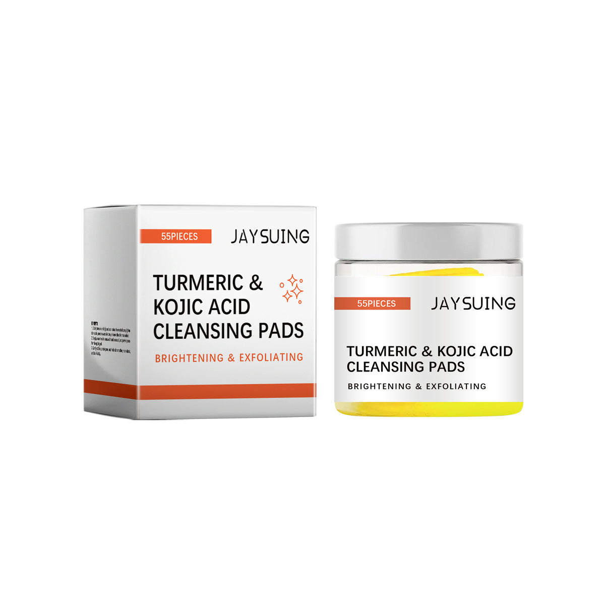 Disques Nettoyants Curcuma & Acide – Anti-Acné