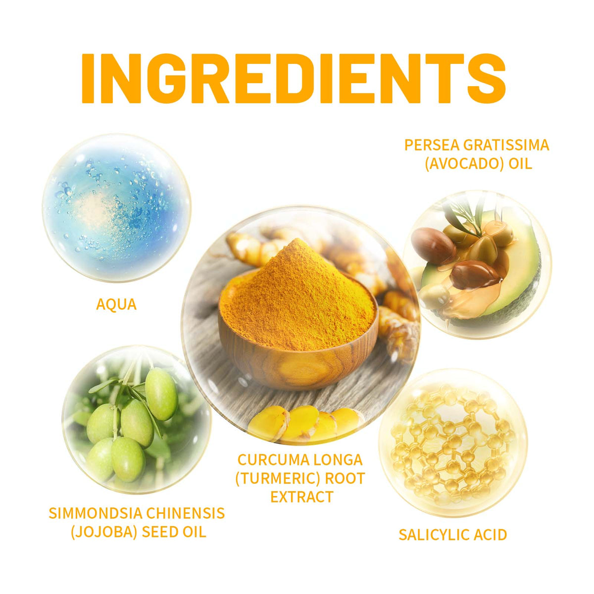 Nettoyant Visage Curcuma – Démaquillant Purifiant