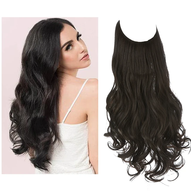 Extension Cheveux Invisible – Boucles Longues Naturelles