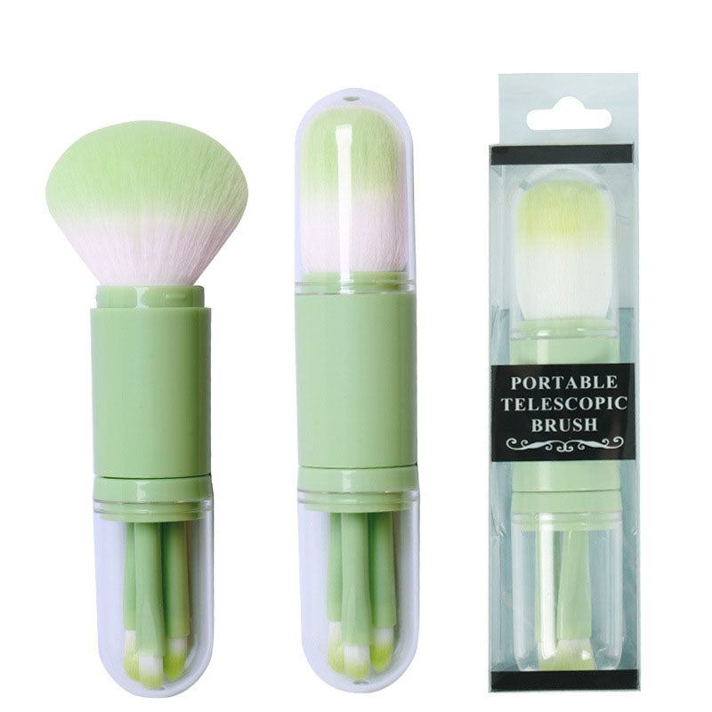 Set 4 Pinceaux Maquillage Rétractables