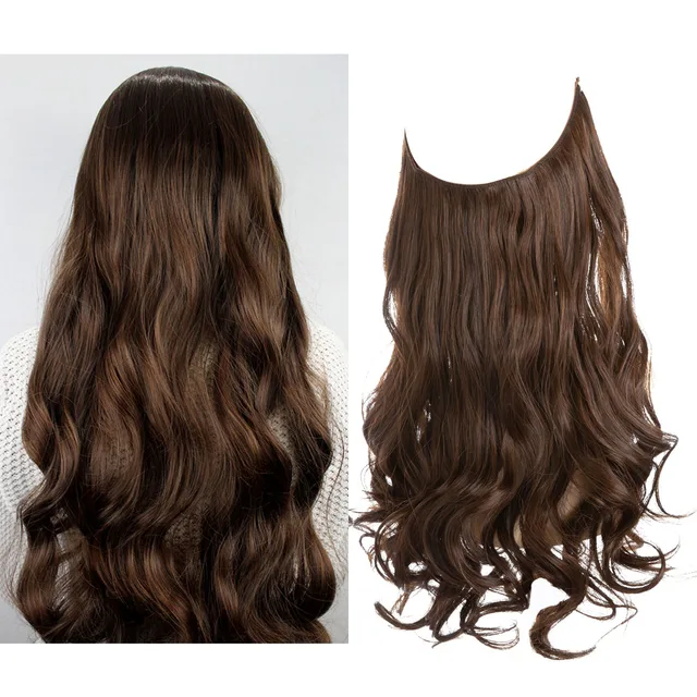 Extension Cheveux Invisible – Boucles Longues Naturelles
