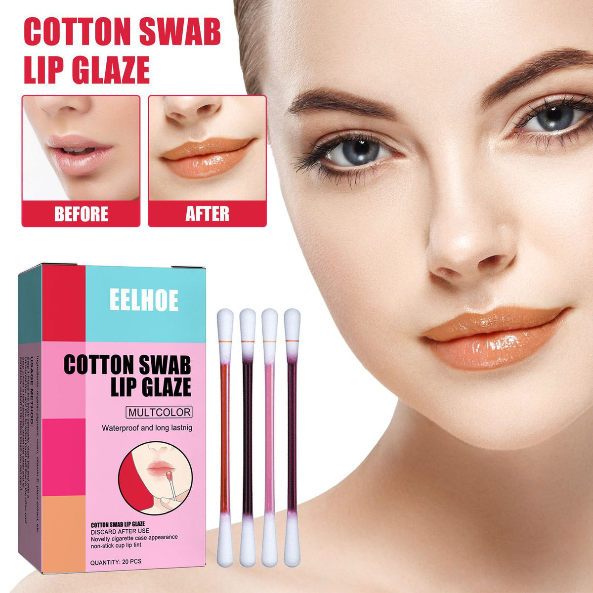 Gloss Lèvres Coton – Longue Tenue & Non Collant