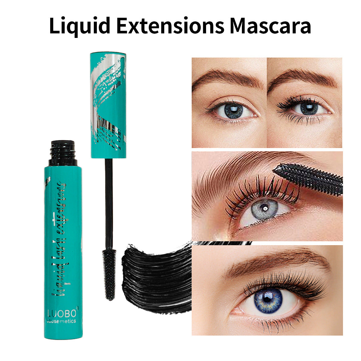 Mascara Volume & Allongement – Longue Tenue