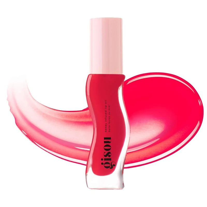 Huile à Lèvres 6-en-1 – Soin Hydratant Miel & Or