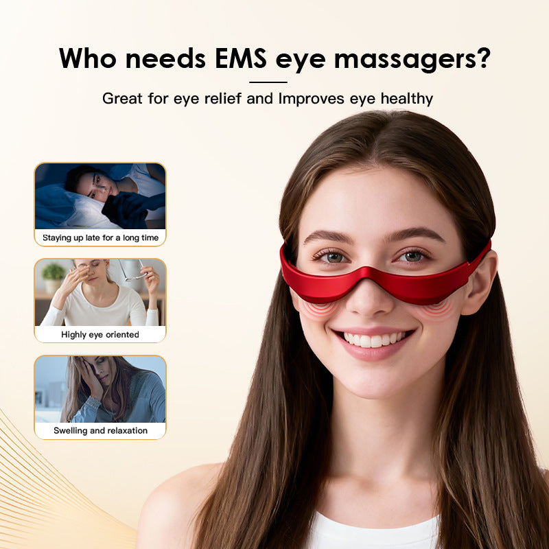 Masseur Yeux LED – Luminothérapie Rouge