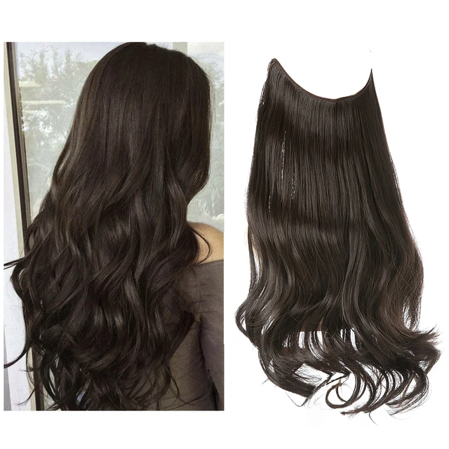 Extension Cheveux Invisible – Boucles Longues Naturelles