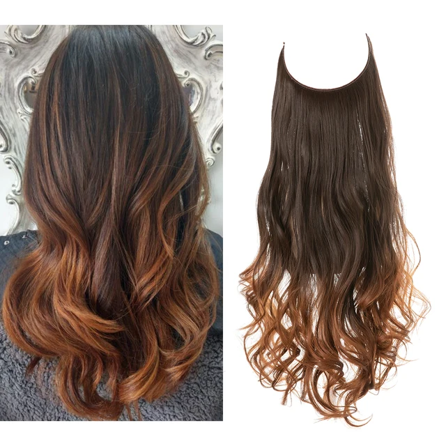 Extension Cheveux Invisible – Boucles Longues Naturelles