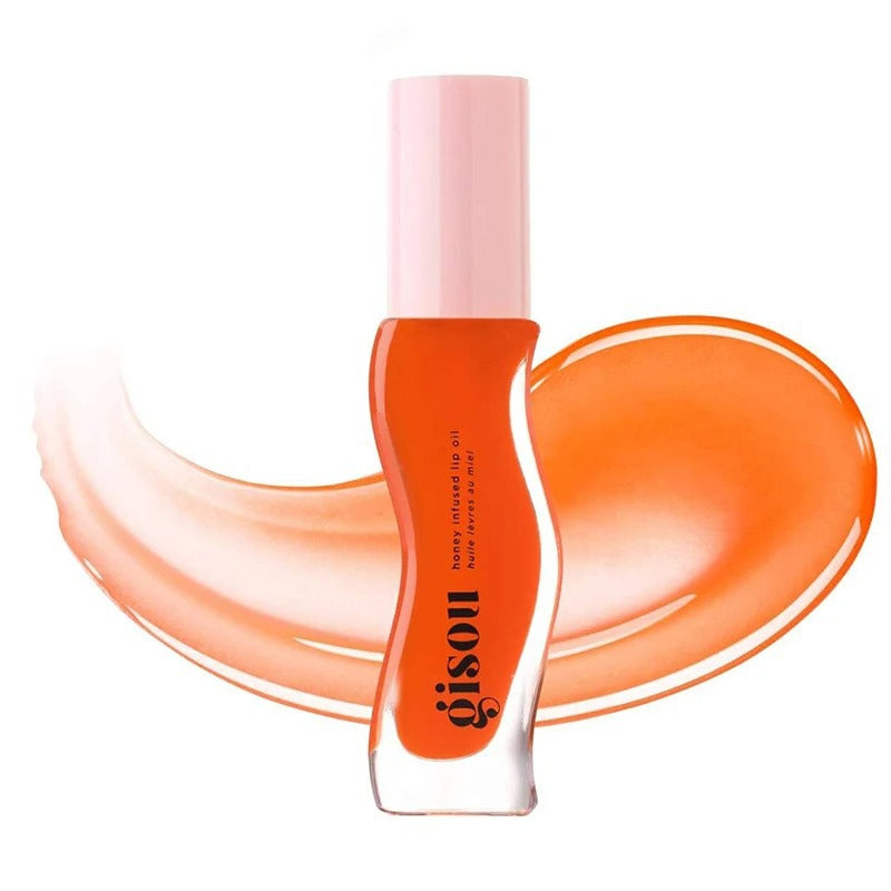 Huile à Lèvres 6-en-1 – Soin Hydratant Miel & Or
