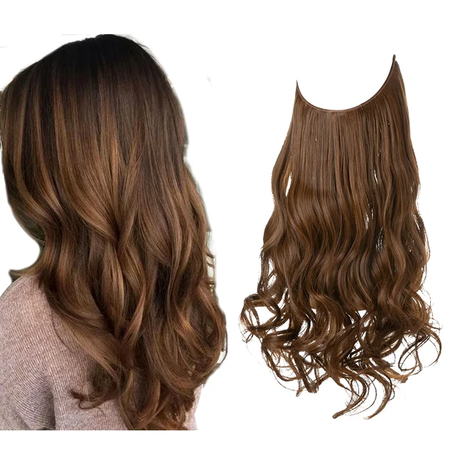 Extension Cheveux Invisible – Boucles Longues Naturelles