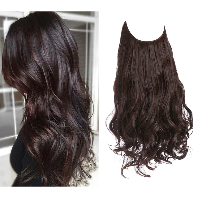 Extension Cheveux Invisible – Boucles Longues Naturelles