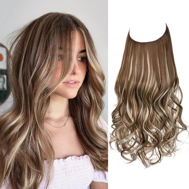 Extension Cheveux Invisible – Boucles Longues Naturelles