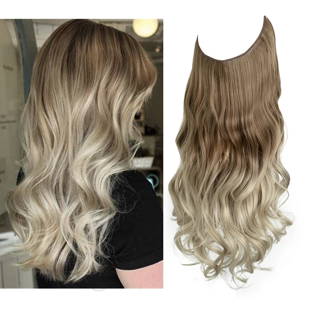 Extension Cheveux Invisible – Boucles Longues Naturelles